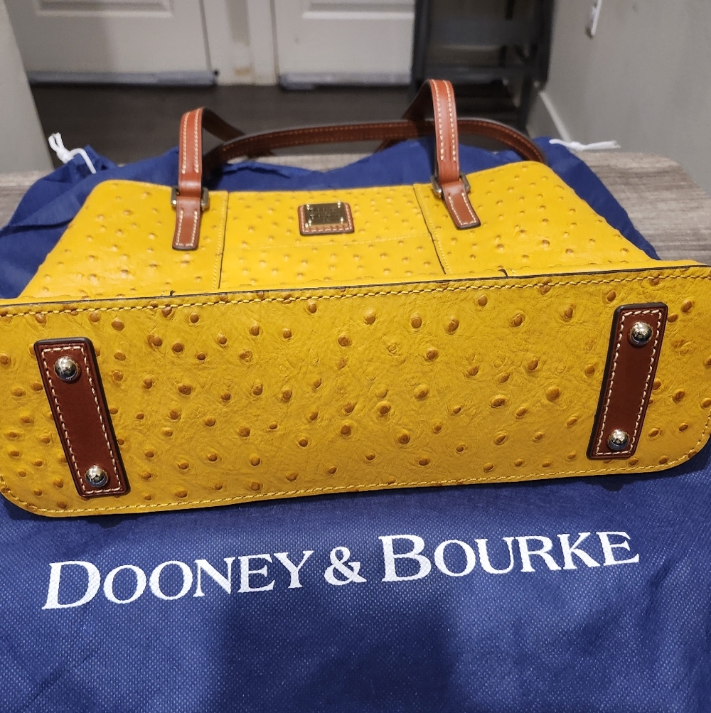 Dooney & Bourke Lexington Tote - Mustard - Picture 2 of 4